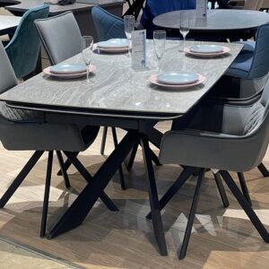Миниатюра Стол KM160 керамика серый 35