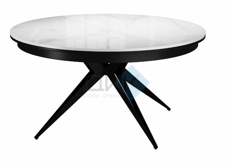 Миниатюра Стол KW120 керамика белый 4