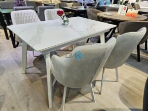 Миниатюра Стул 345 C103 крем, ножки белые 16