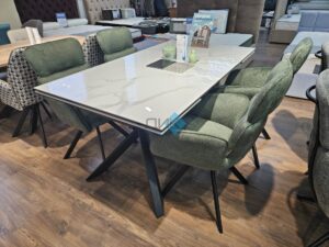 Миниатюра Стол KX160 керамика белый 49