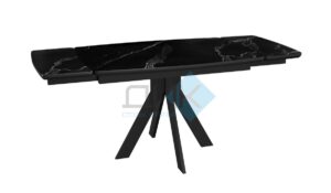 Миниатюра Стол DKU120 Керамика Черный 4