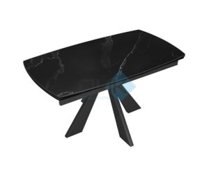 Миниатюра Стол DKU120 Керамика Черный 8