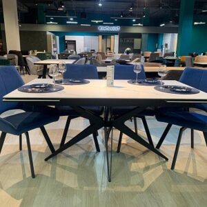 Миниатюра Стол KW160 керамика белый 9