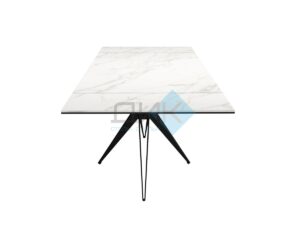 Миниатюра Стол KW160 керамика белый 6