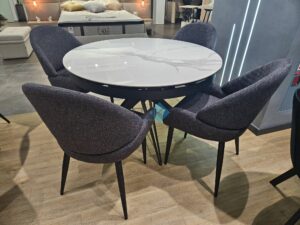 Миниатюра Стол KW120 керамика белый 28