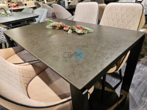 Миниатюра Стол DKT130 Керамика мрамор 15