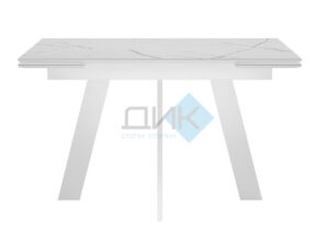 Миниатюра Стол SKM110 Керамика Белый 5