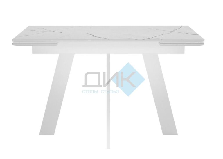 Миниатюра Стол SKM110 Керамика Белый 5