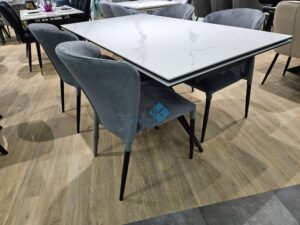 Миниатюра Стол KW160 керамика белый 54