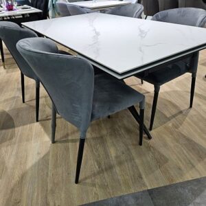 Миниатюра Стол KW160 керамика белый 21