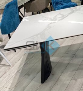 Миниатюра Стол KD180 керамика мрамор 39