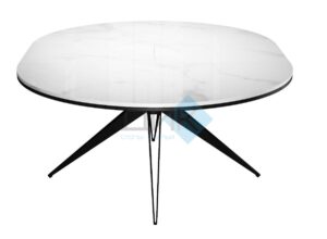 Миниатюра Стол KW120 керамика белый 8
