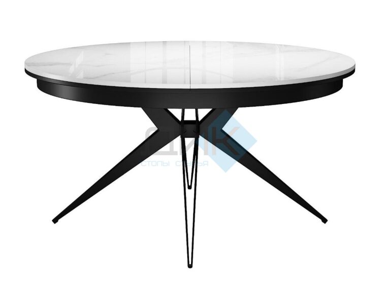 Миниатюра Стол KW120 керамика белый 2