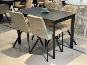 Миниатюра Стол LK110 Керамика Черный 25