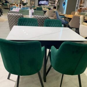 Миниатюра Стол SKM110 Керамика Carrara 15
