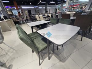 Миниатюра Стол MK15 Керамика Белый 14