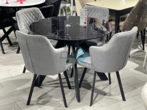 Миниатюра Стол SFC100 d1000 стекло 44