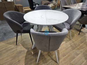 Миниатюра Стол SKC90 d900 Керамика 28