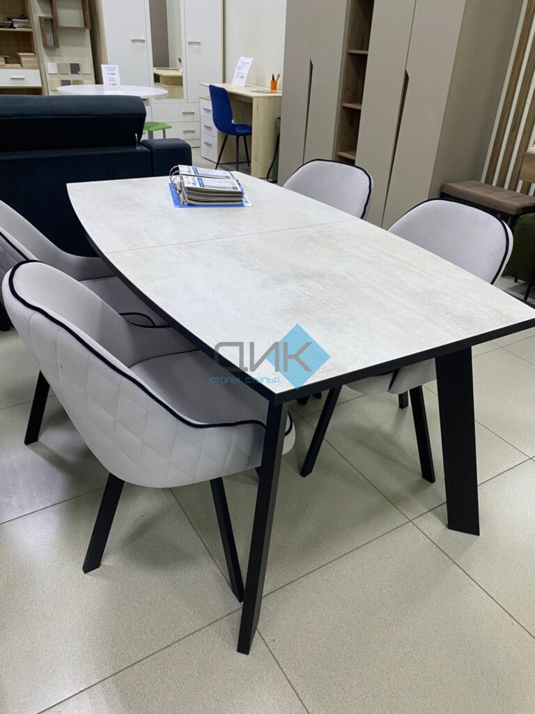 Миниатюра Стол XL160 хромикс белый 18