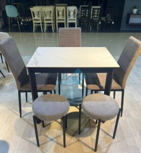 Миниатюра Стол LK110 Керамика Белый 39