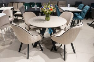 Миниатюра Стол SKC90 d900 Керамика 11
