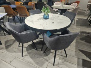 Миниатюра Стол KW120 керамика белый 30