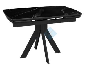 Миниатюра Стол DKU120 Керамика Черный 2