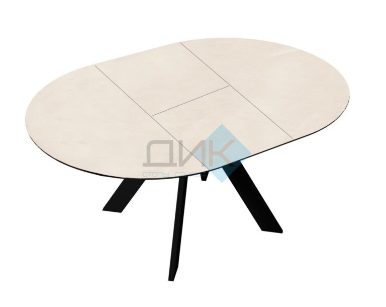Миниатюра Стол SKC90 d900 Керамика 4