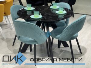 Миниатюра Стол SFC100 d1000 стекло 52