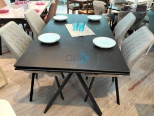 Миниатюра Стол KX160 керамика черный 56