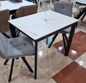Миниатюра Стол LK110 Керамика Белый 40