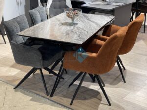 Миниатюра Стул 6826 т.к Серая 15