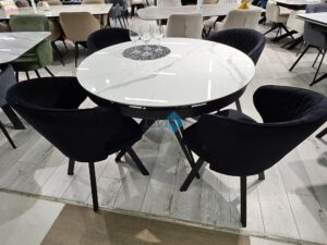 Миниатюра Стол KW120 керамика белый 31