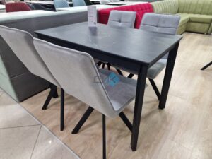 Миниатюра Стол LK110 Керамика Черный 32