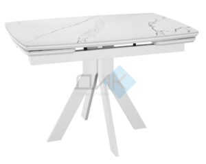 Миниатюра Стол DKU120 Керамика Белый 2