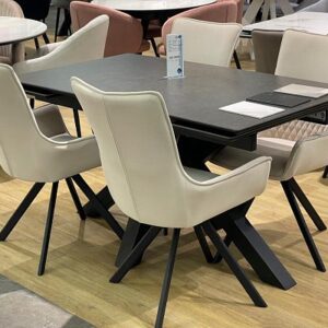 Миниатюра Стол SFE140 Керамика мрамор 25