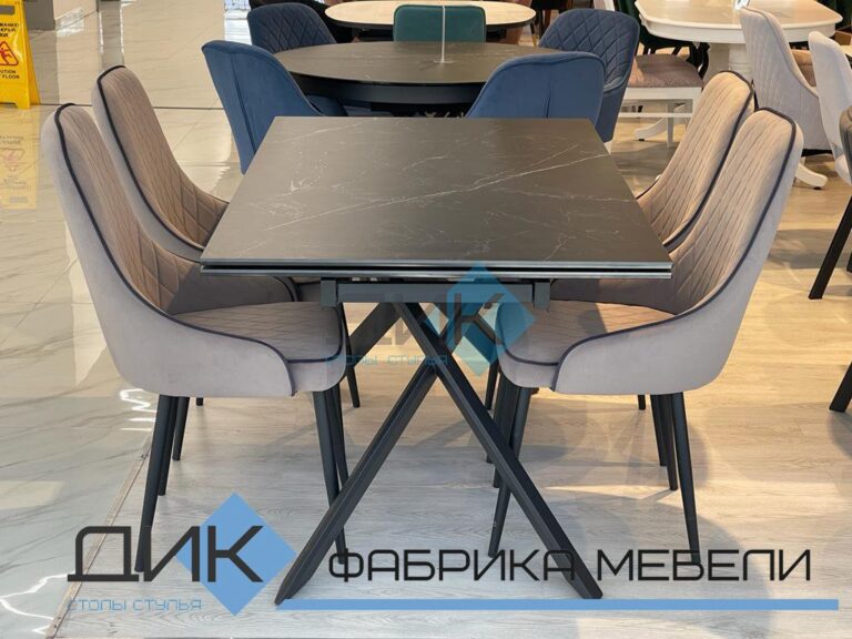 Миниатюра Стол KX160 керамика черный 53