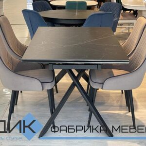 Миниатюра Стол KX160 керамика черный 19