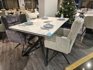 Миниатюра Стол KX160 керамика белый 43