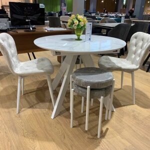 Миниатюра Стол SFC100 d1000 стекло 11