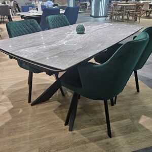 Миниатюра Стол KM160 керамика серый 22
