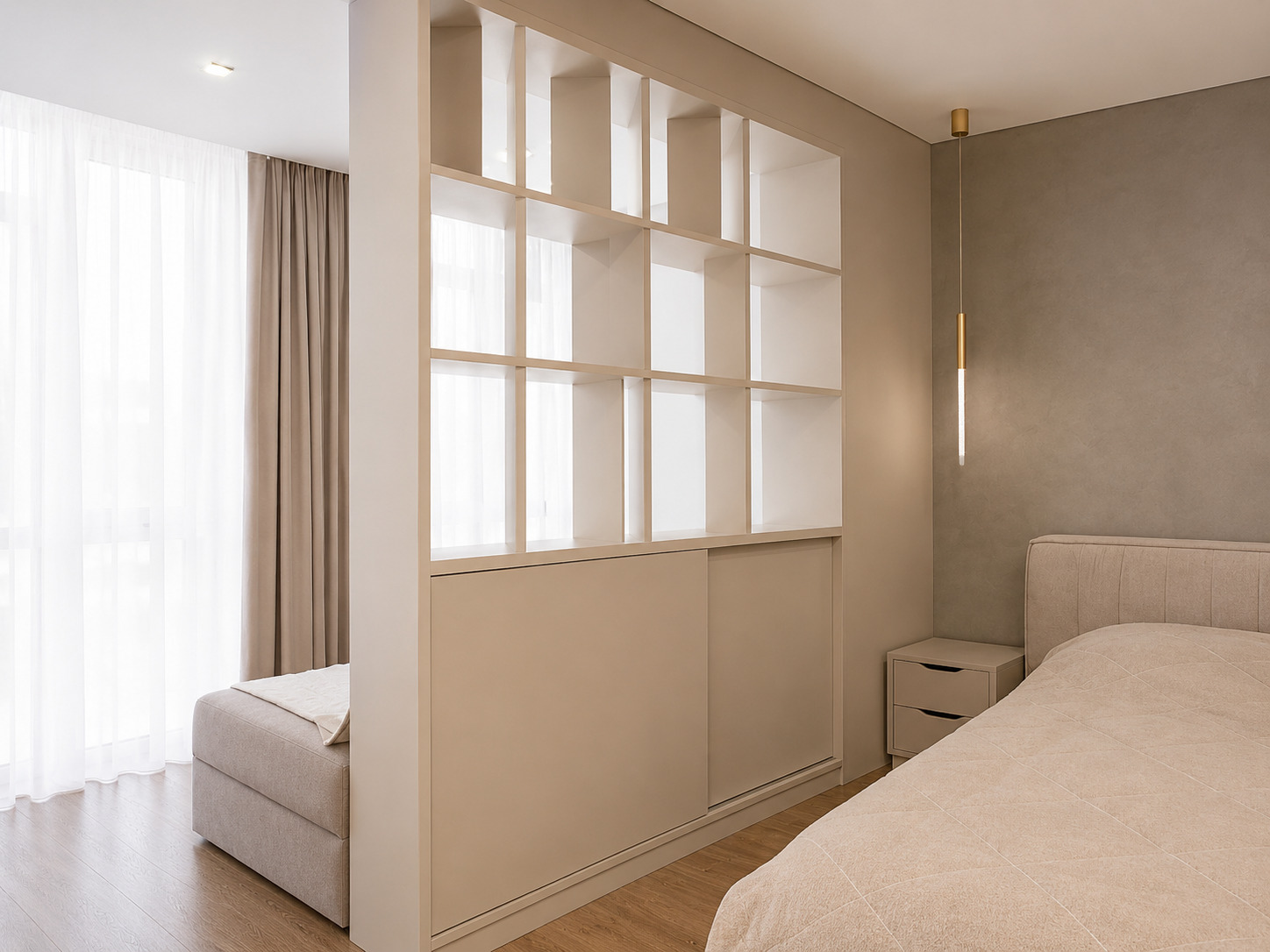 Шкаф перегородка Loft Light