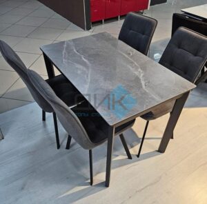 Миниатюра Стол LK110 Керамика Серый 25