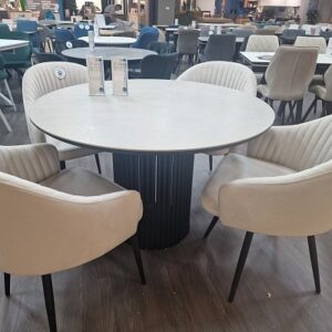 Миниатюра Стул 440М C103 крем, ножки черные 10