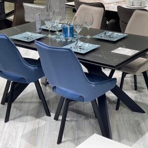 Миниатюра Стол KX160 керамика черный 40