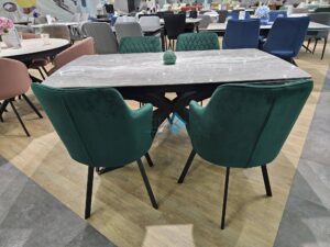 Миниатюра Стол KM160 керамика серый 45