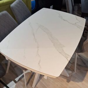 Миниатюра Стол DKU120 Керамика Белый 10