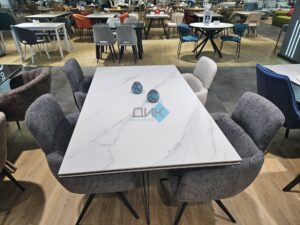 Миниатюра Стол KW160 керамика белый 65