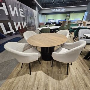 Миниатюра Стол AKR120 Керамика древесная 5
