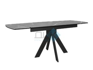 Миниатюра Стол DKU120 Керамика Серый 3